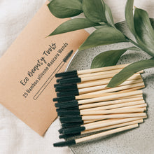 Load image into Gallery viewer, Bamboo Mascara Wands - Silicone Head